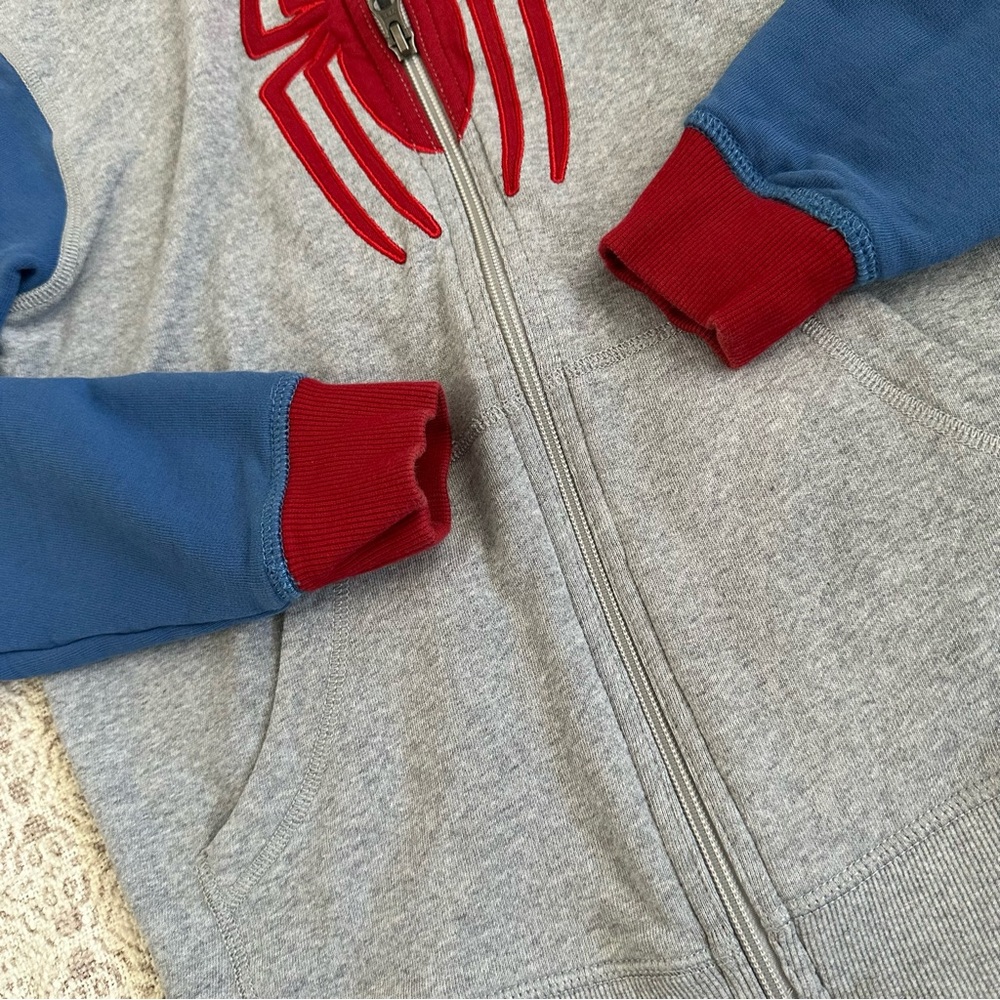 Hanna Andersson Marvel Spider-Man French Terry Hoodie | 150 - Picture 5 of 6